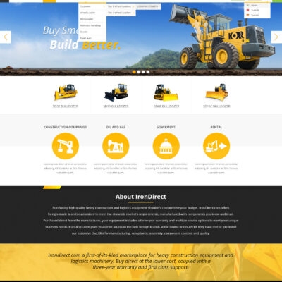 is an online marketplace that allows construction equipment professionals to both discover and purchase the highest quality and reasonably priced equipment, attachments, parts and accessories.